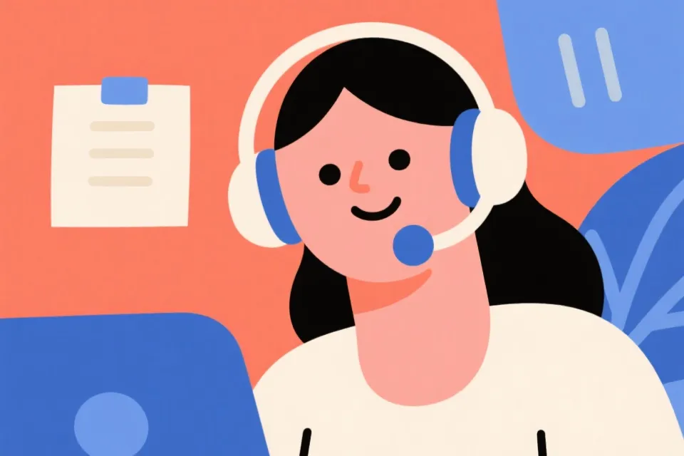 客服支持示意图