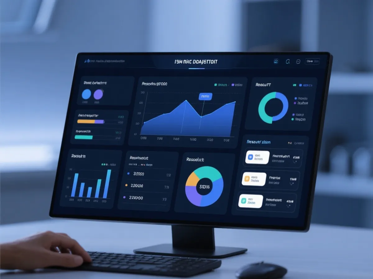 开奖数据与走势分析界面示意图